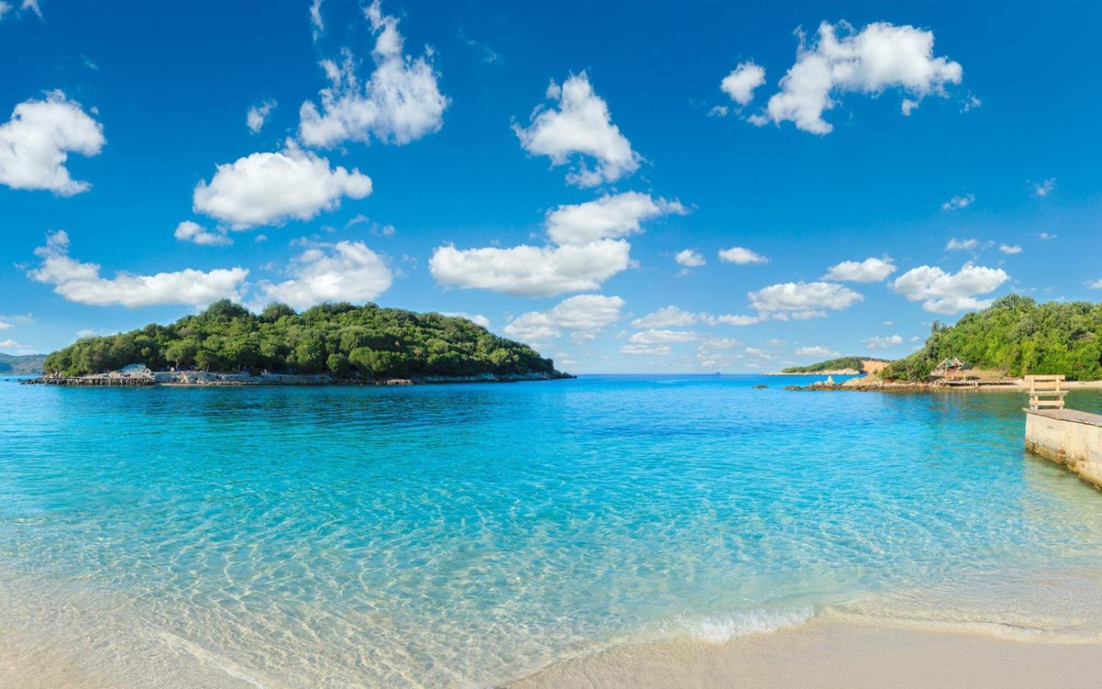 Hotel Kroi Ksamil Exteriér fotografie
