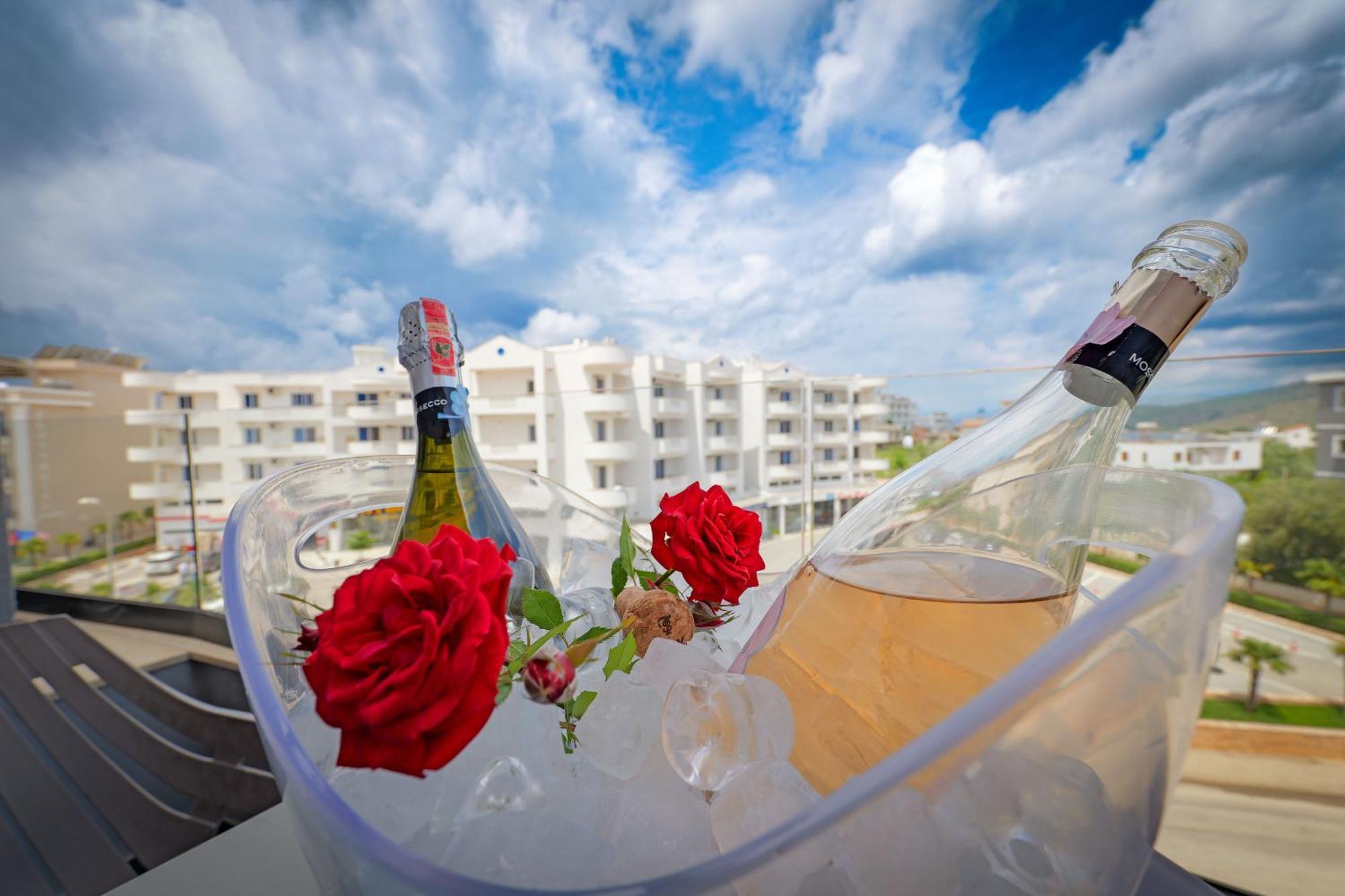 Hotel Kroi Ksamil Exteriér fotografie