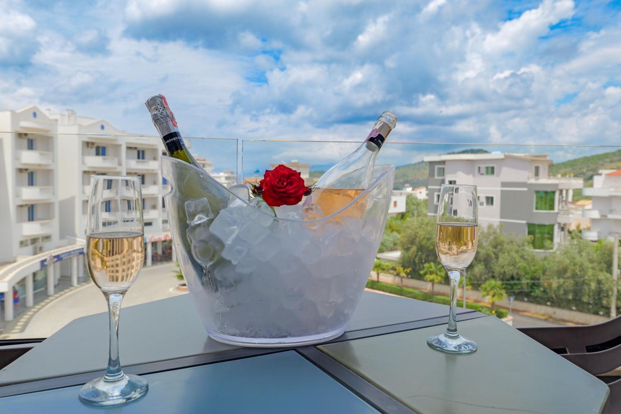 Hotel Kroi Ksamil Exteriér fotografie