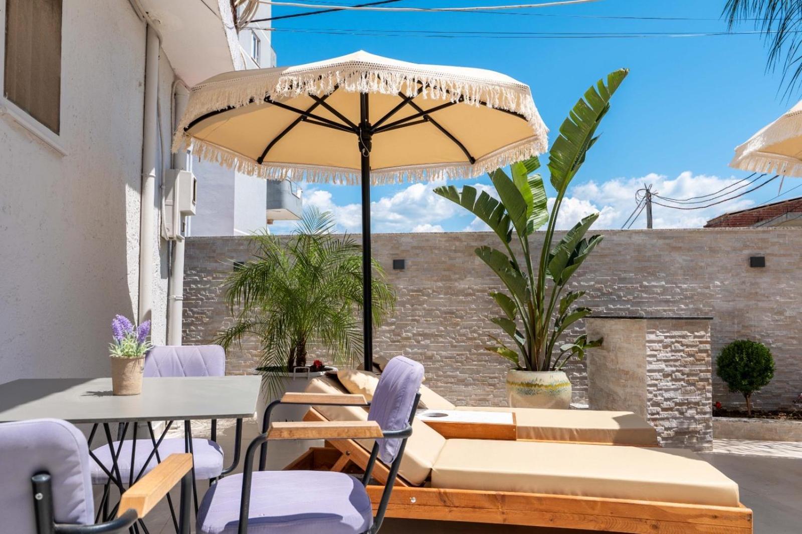 Hotel Kroi Ksamil Exteriér fotografie