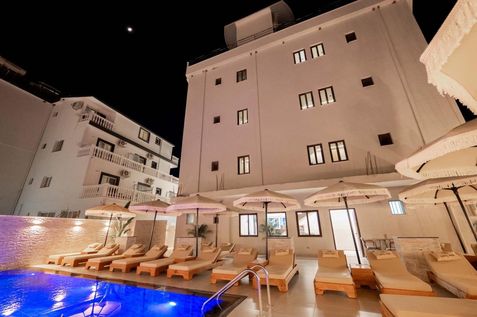 Hotel Kroi Ksamil Exteriér fotografie
