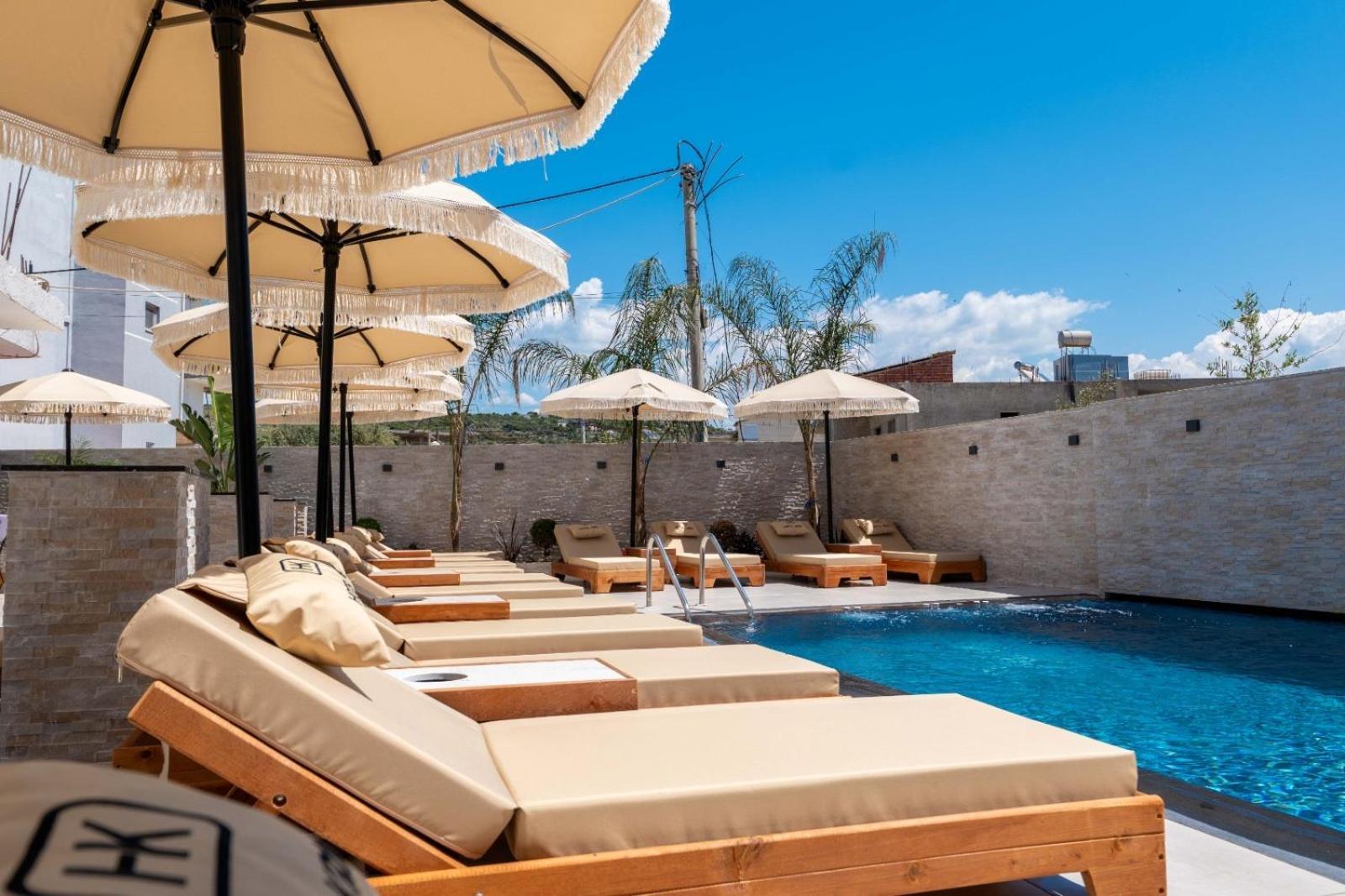 Hotel Kroi Ksamil Exteriér fotografie